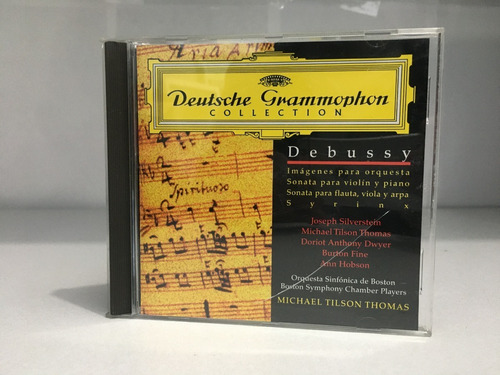 Cd Debussy. Imágenes Para Orquesta. Joseph Silverstein. Mich