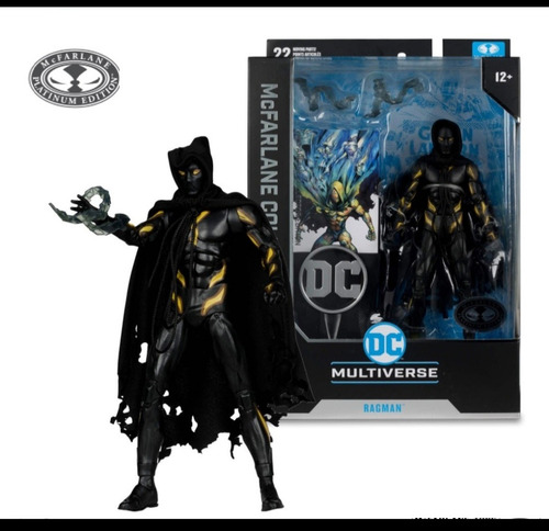Mcfarlane Dc Platinum Edicion Ragman Negro Batman Forever (Usado)