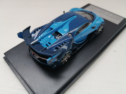 Mj Model Bugatti Vision Grand Turismo Escala 1:64 Azul Claro (Usado)