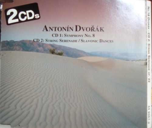 2 Cd's Antonin Dvorak  Symphony No.8   String Serenade  