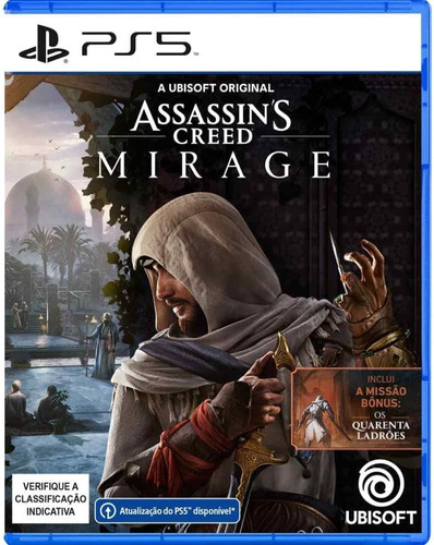 Jogo Assassins Creed Mirage Playstation 5