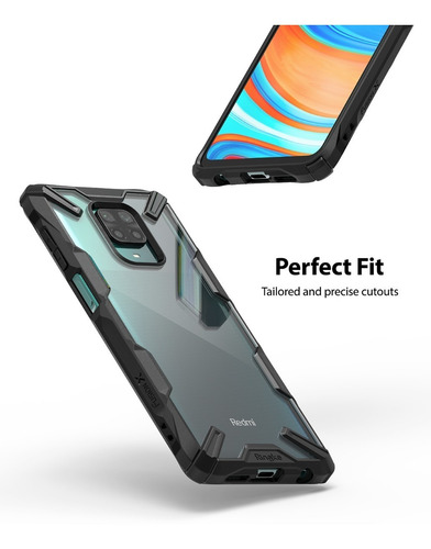 Imagen 2 de 2 de Forro Protector Ringke Fusion X Redmi Note 9s/9pro/9promax