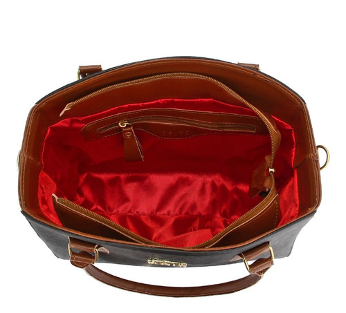 Imagem 5 de 10 de Bolsa Feminina Com Carteira E Mochila Promoção Hoje