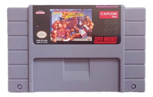 Street Fighter 2 Turbo Juego Repro Para Super Nintendo Snes 