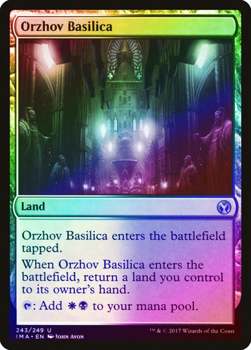 Magic Orzhov Basilica Iconic Masters Foil