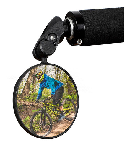 Espelho Retrovisor Bike Para Guidão Giratório 360 Bicicleta