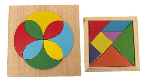 Imagen 3 de 5 de Rompecabezas Madera Juego Adultos Y Niños Tagram Puzzle X2