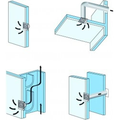 Extractor De Baño Soler & Palau Decor 300 C 20x20 Cm Blanco