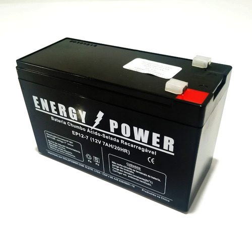 Bateria 12v 7a Selad Para Nobreak Alarmes Cerca Elétrica Etc