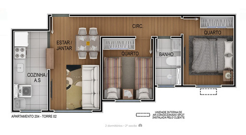 Imagem 10 de 10 de Apartamento À Venda No Bairro Itaquera - São Paulo/sp - O-8831-17900