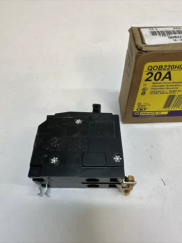 Interruptor Termomagnetico Atornillable Square D Qob220 2x20