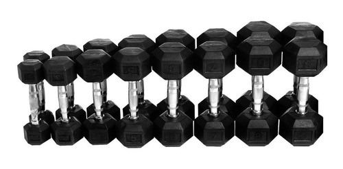 Dumbells Injetados Par De 12 Kg A 20 Kg + Suporte + Kit