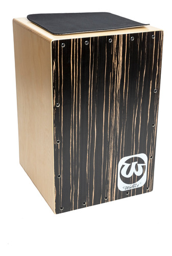 Cajón Flamenco Walter Madera Birch Cebra Negro