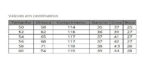 Imagem 4 de 4 de Calça Jeans Cos Elastico Cargo Grande Masculina Plus Size