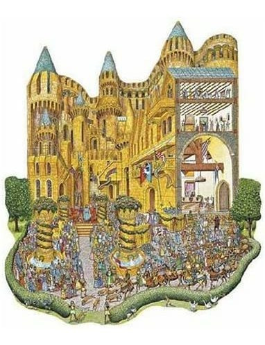 Fx Schmidt Royal Festival Castillo Al Lorenz Shaped 1000 Pie