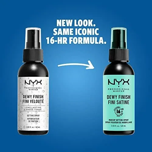 Spray Fijador De Maquillaje Profesional Nyx Dewy