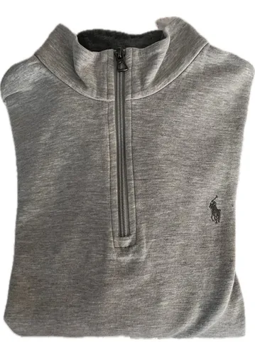 Buzo 1/4 Zip Polo Ralph Lauren Talle Algodon Pesado (Usado)