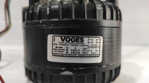 Imagem 3 de 3 de Motor De Indução Monofásico Voges Cf003014