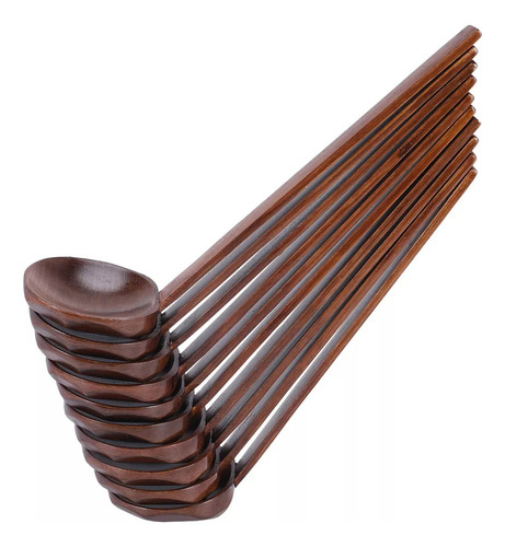 Cuchara De Cocina De Madera Con Mango Recto
