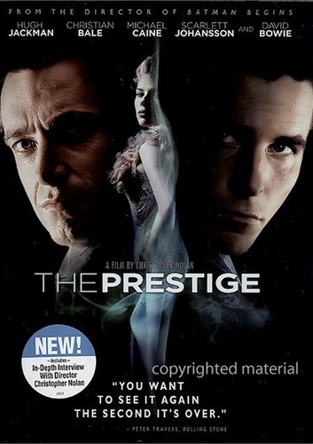 Dvd The Prestige / El Gran Truco / De Christopher Nolan