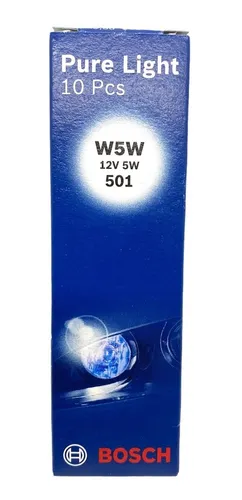 Bombilla incandescente BOSCH 12V W5W 5W 1987302206