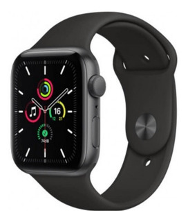 Apple Watch Se (gps 44mm) Deportiva Negra - Gris Espacial
