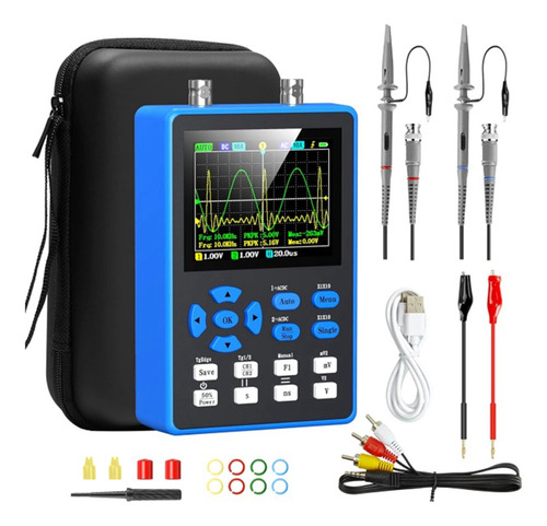 Osciloscopio Digital Crystally-dso2512g Con 2 Canales 120 M