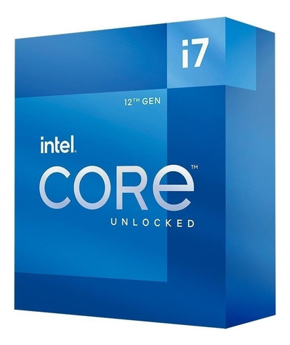 Procesador Intel Core I7-12700k Uhd Graphics 770 S-1700 3.60