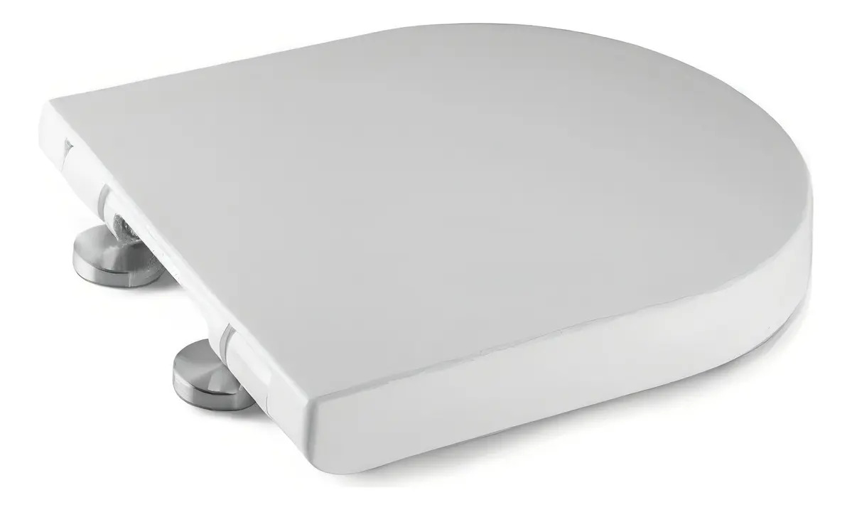 Tampa Vaso Sanitário Smart Fechamento Suave E Fácil Remoção Cor Branco