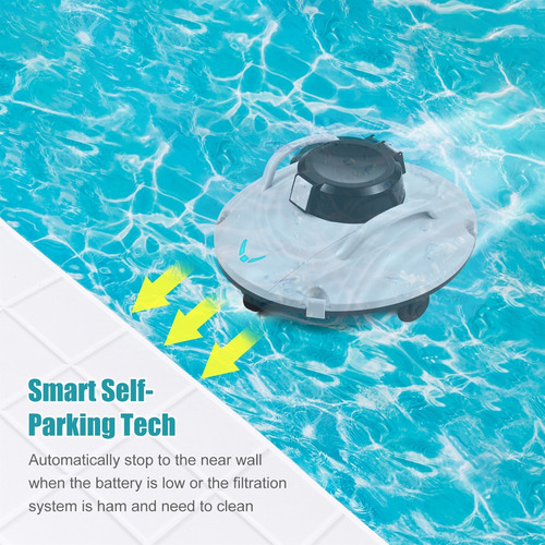 Robot Limpiador De Piscinas Automático 5000mah Inteligente