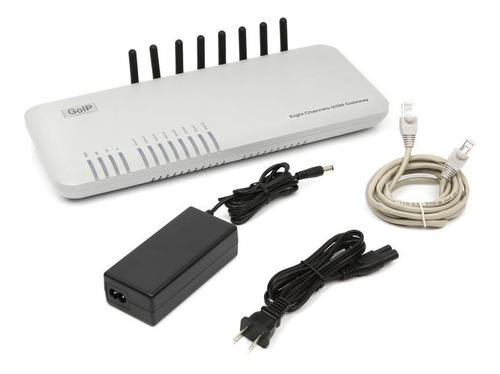 Chipeira Dbl Goip 8 Portas Interface Gsm Gateway Interface 