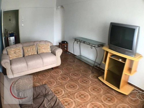 Imagem 5 de 16 de Apartamento Com 1 Dormitório À Venda, 58 M² Por R$ 190.000,00 - Tupi - Praia Grande/sp - Ap2327