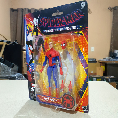 Marvel Legends Spider Man Peter B Parker Spiderman Into Sv