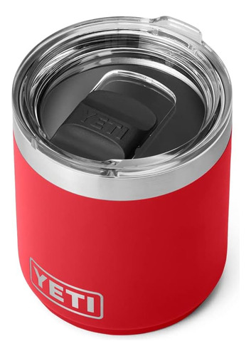 Vaso Térmico Yeti, Con Tapa, 296 Ml Acero Inoxidable, Rojo