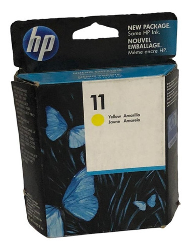 Cartucho Hp 11 Yellow (c4838a) Original 