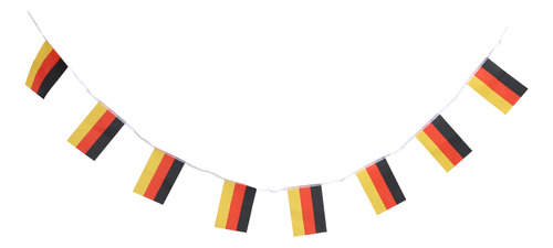 Bandera Patriótica Alemana, Bandera De Cuerda En Miniatura