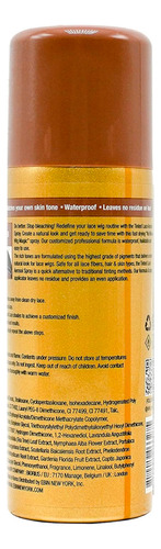 Spray Tintura Renda Peruca Ebin 80ml Médio Dark Marrom