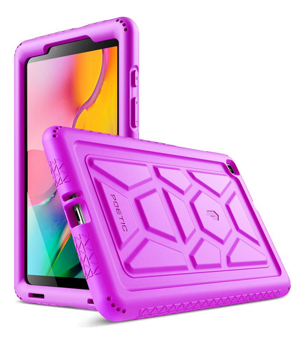 Funda Color Purpura De Tablet Para Galaxy Tab A 8.0 Silicona