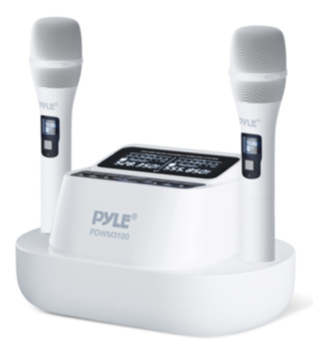 Pyle Sistema Receptor Uhf, Micrófono Inalámbrico Bluetooth I