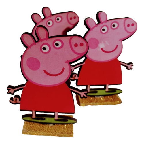 Souvenirs Peppa Pig Peppa Cerdita Decorados 25 + 1 Central