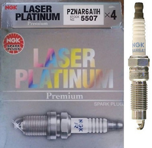 Bujias Laser Platino Ngk Para Ford Lobo 2010 4.6l