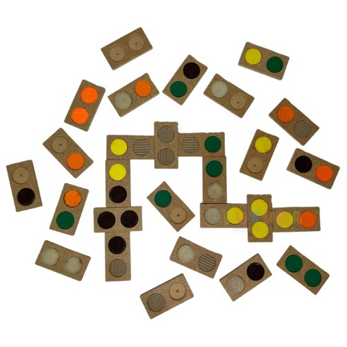 Dominó Textura Domino Em Braille