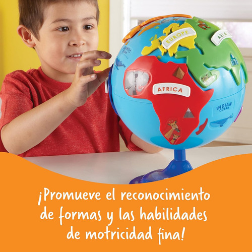 Learning Resources Puzzle Globe Rompecabezas Geográfico