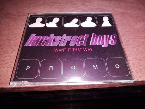 Backstreet Boys - I Want It That Way - Cd Single Promo 