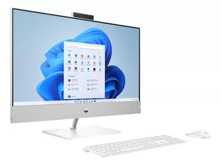 Hp Pavilion 27 Snowflake White All-in-one Desktop