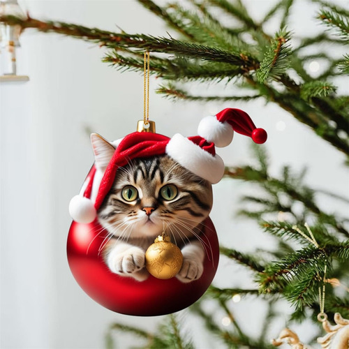 Colgante Navideño Con Forma De Árbol De Navidad Con Forma De
