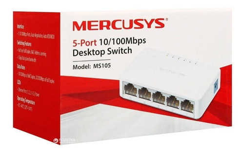 Switch Mercusys MS105 serie Desktop