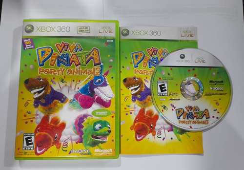 Viva Piñata Party Animals Completo Para Xbox 360