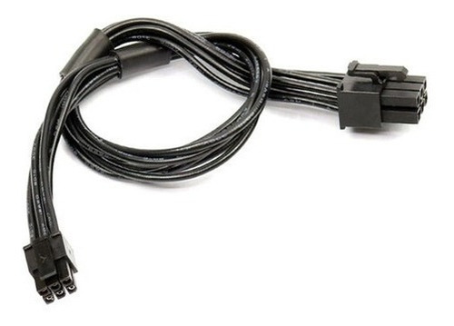 Cable Adaptador Mini Pci-e De 6 Pines A Pci-e De 6 Pines Color Negro