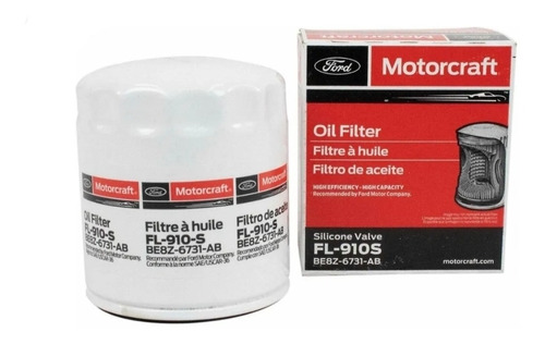 Filtro Aceite Fiesta Power Max Move, Ecosport 2.0 Focus 